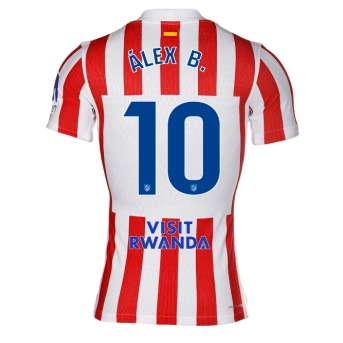 Billige Fotballdrakt Atletico Madrid Alex Baena #10 Replika Hjemmedrakt 2025-26 Kortermet